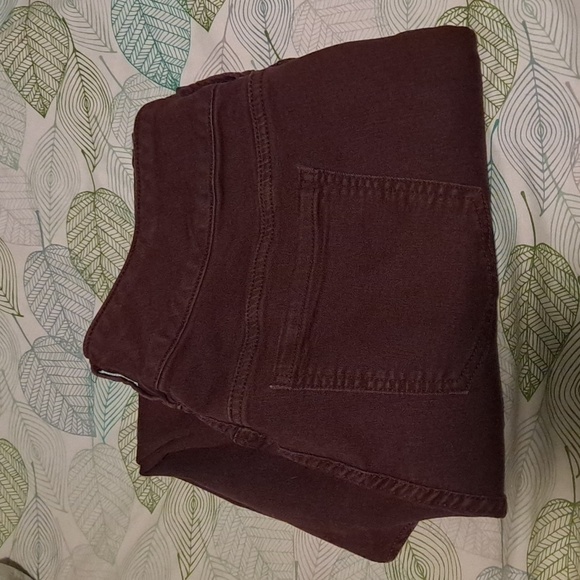 Awesome Torrid burgundy jeggings for sweater weather, sz 20 - Picture 6 of 7